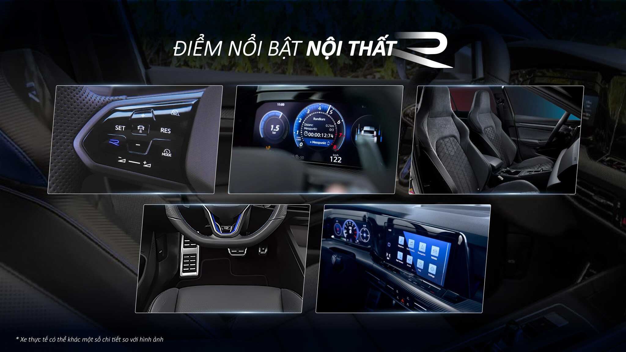 Golf R Performance 4Motion, 315 mã lực – Tặng Phim cách nhiệt Hi-Kool Siêu cấp và 2 lần bảo dưỡng